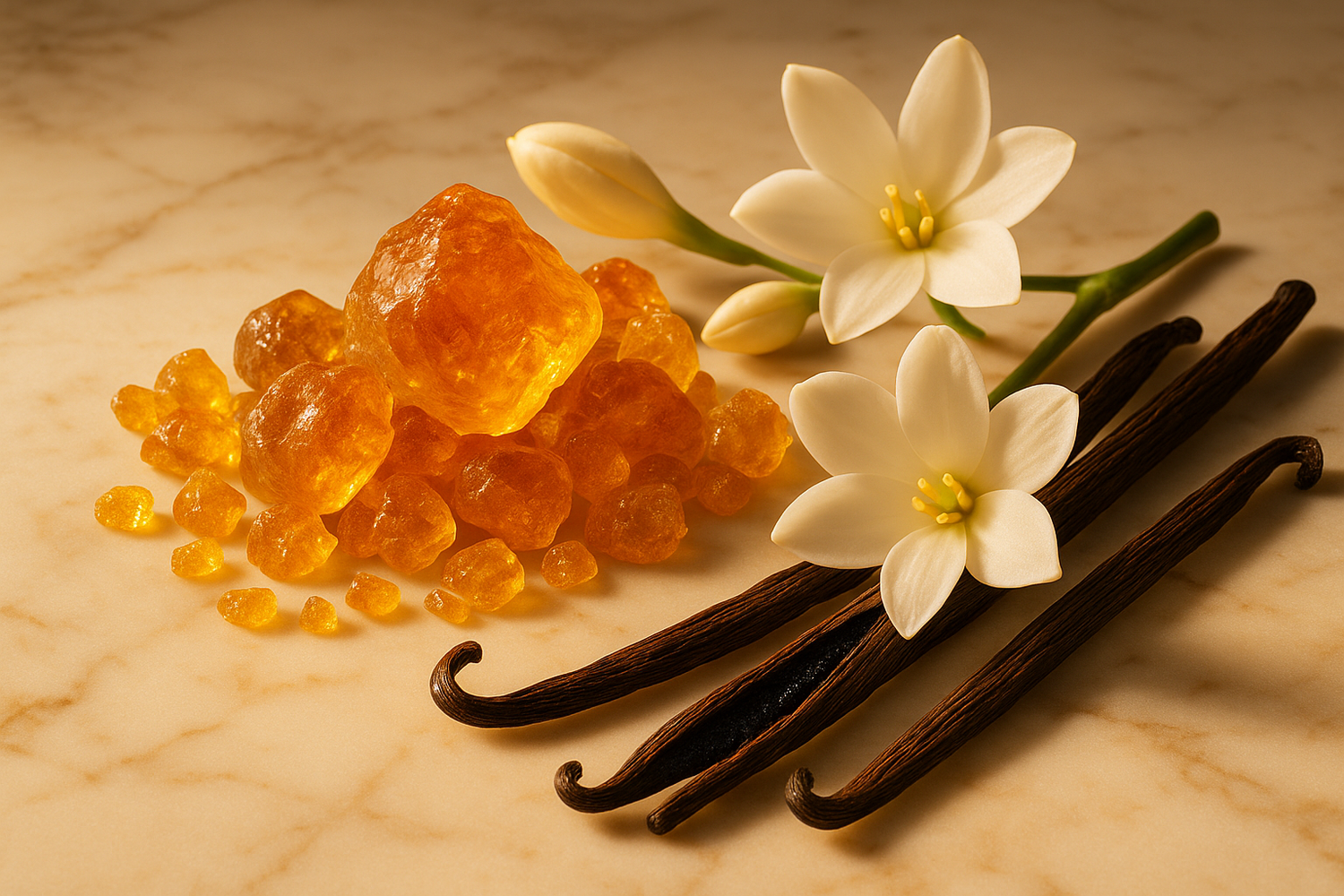 substitute musk powder with the white flower
