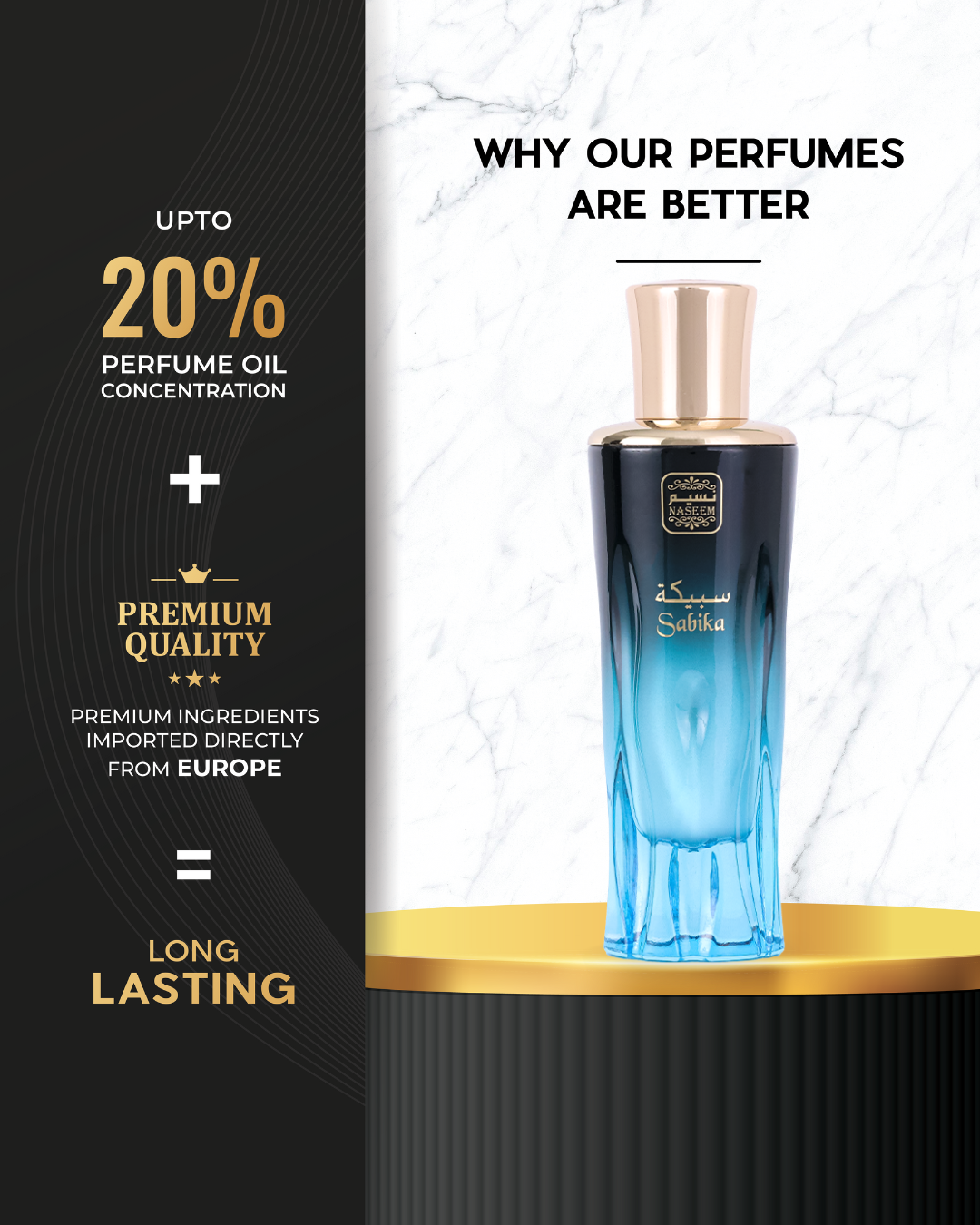 Api Sabika Shop Sabika Perfume - 80 ML | Naseem Perfume Tanzania